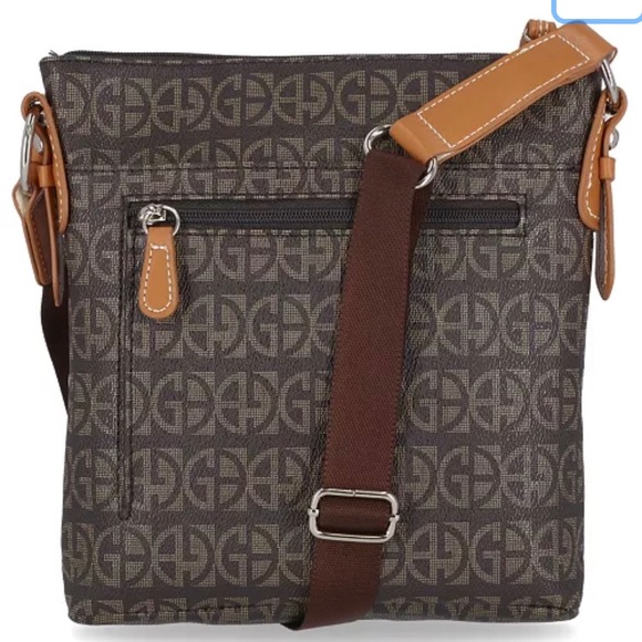 Monogram Crossbody by Giani Bernini - LIKE NEW - Picture 2 of 4